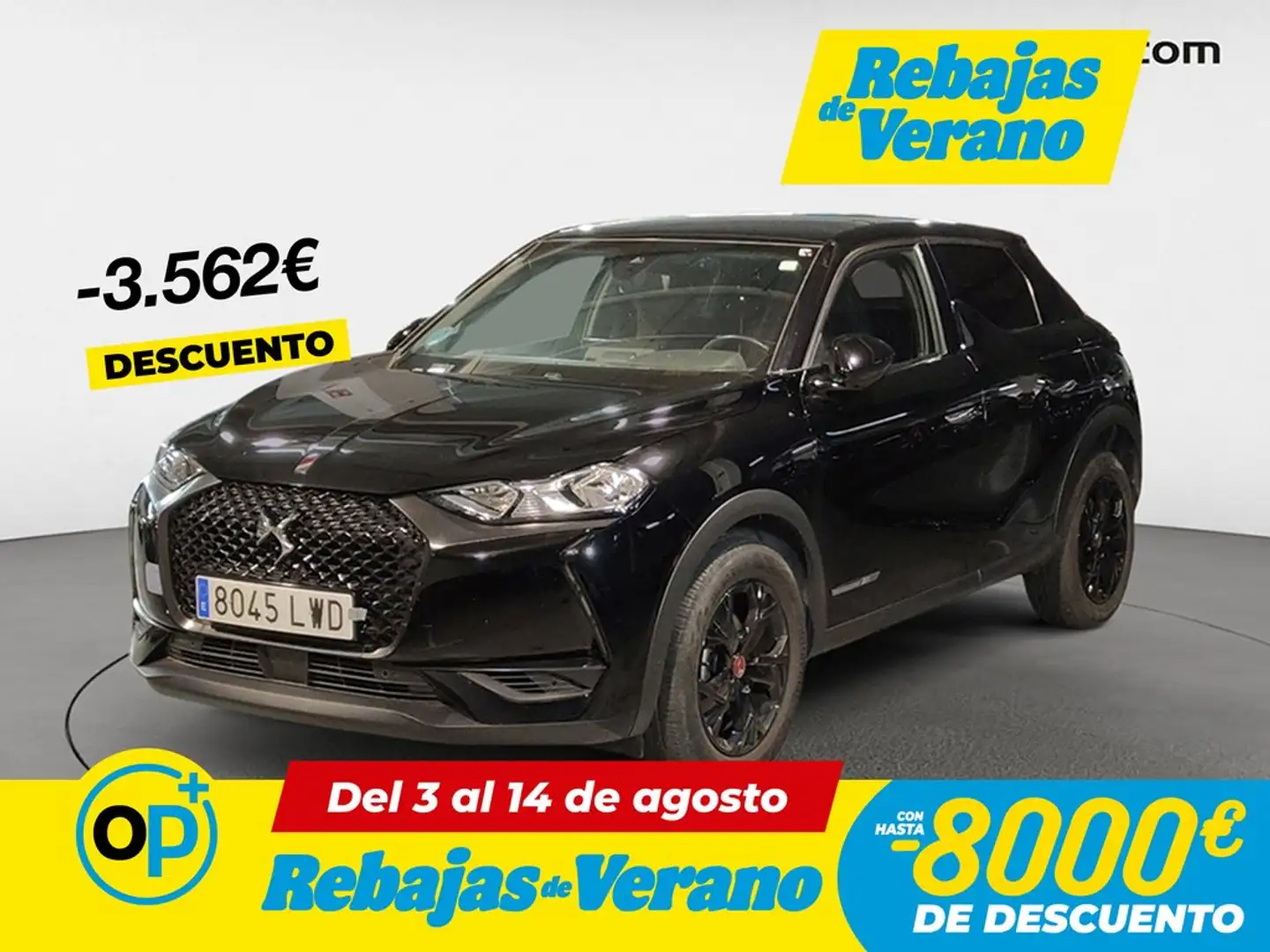 DS Automobiles DS 3 Crossback BlueHDi Performance Line 110 Negro - 1