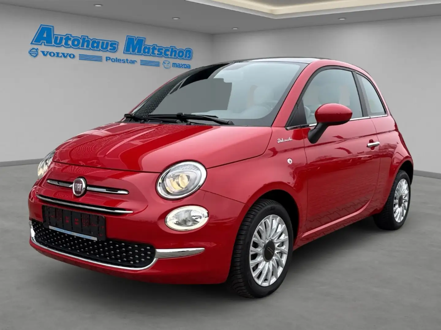 Fiat 500 Dolcevita 1.0 Mild Hybrid EU6d Panorama Navi Apple Rosso - 1