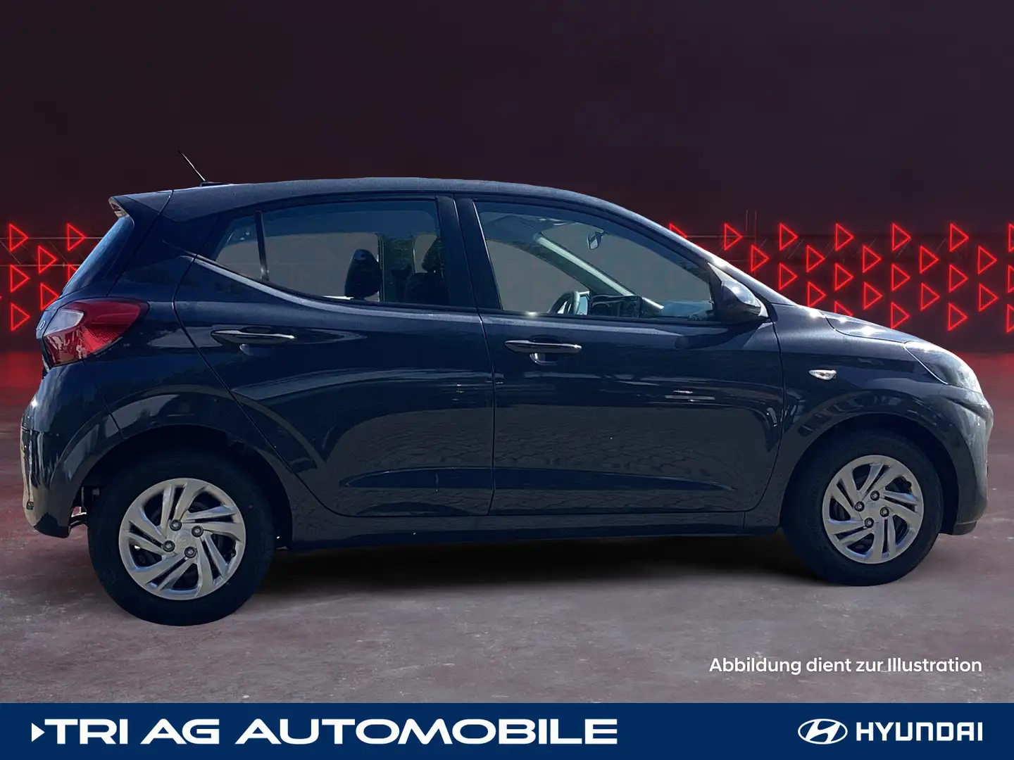 Hyundai i10 Select Einparkhilfe Navigation Klima Carplay Gris - 2