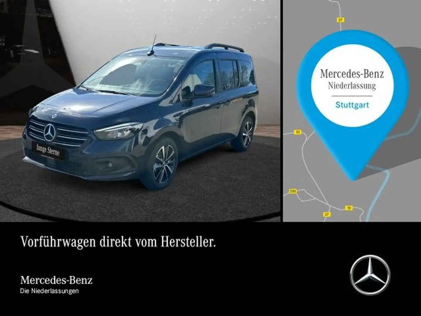 Mercedes-Benz T-Class T 180 Klimaautom+AHK+Navi+MBUX+ParkP+PTS+Kamera Blu/Azzurro - 1