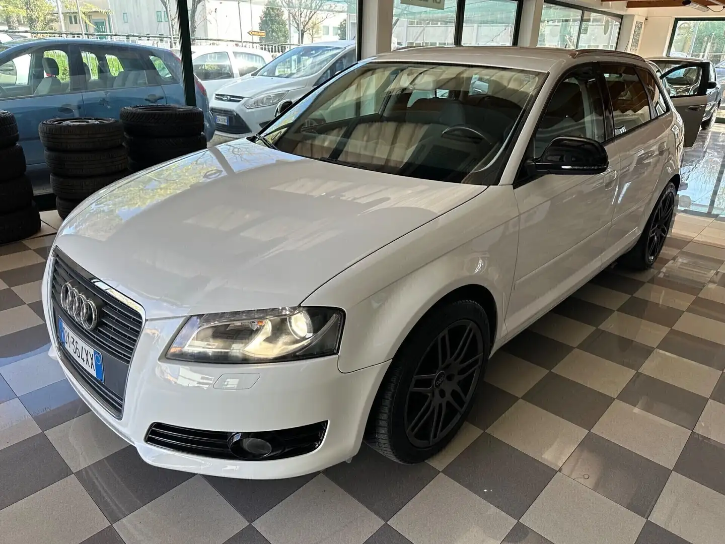 Audi A3 Audi A3 2.0 TDI F.AP. S Tronic Automatico Neopaten Blanc - 1