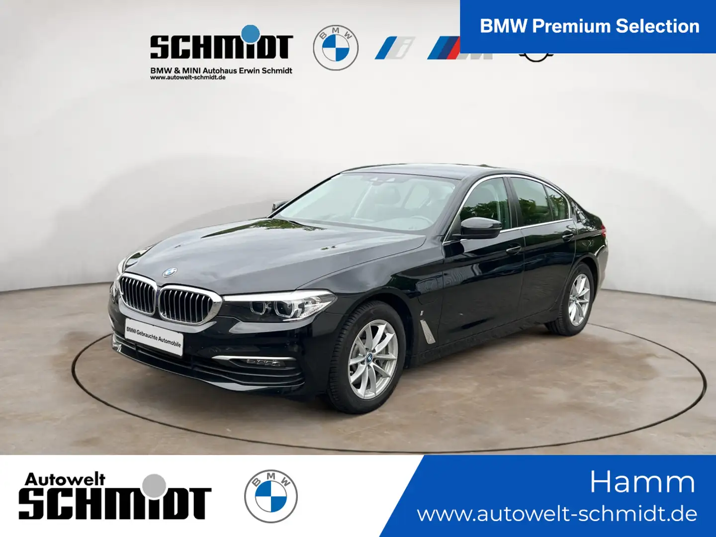 BMW 530 e Limousine + 2Jahre-BPS.-GARANTIE Noir - 1
