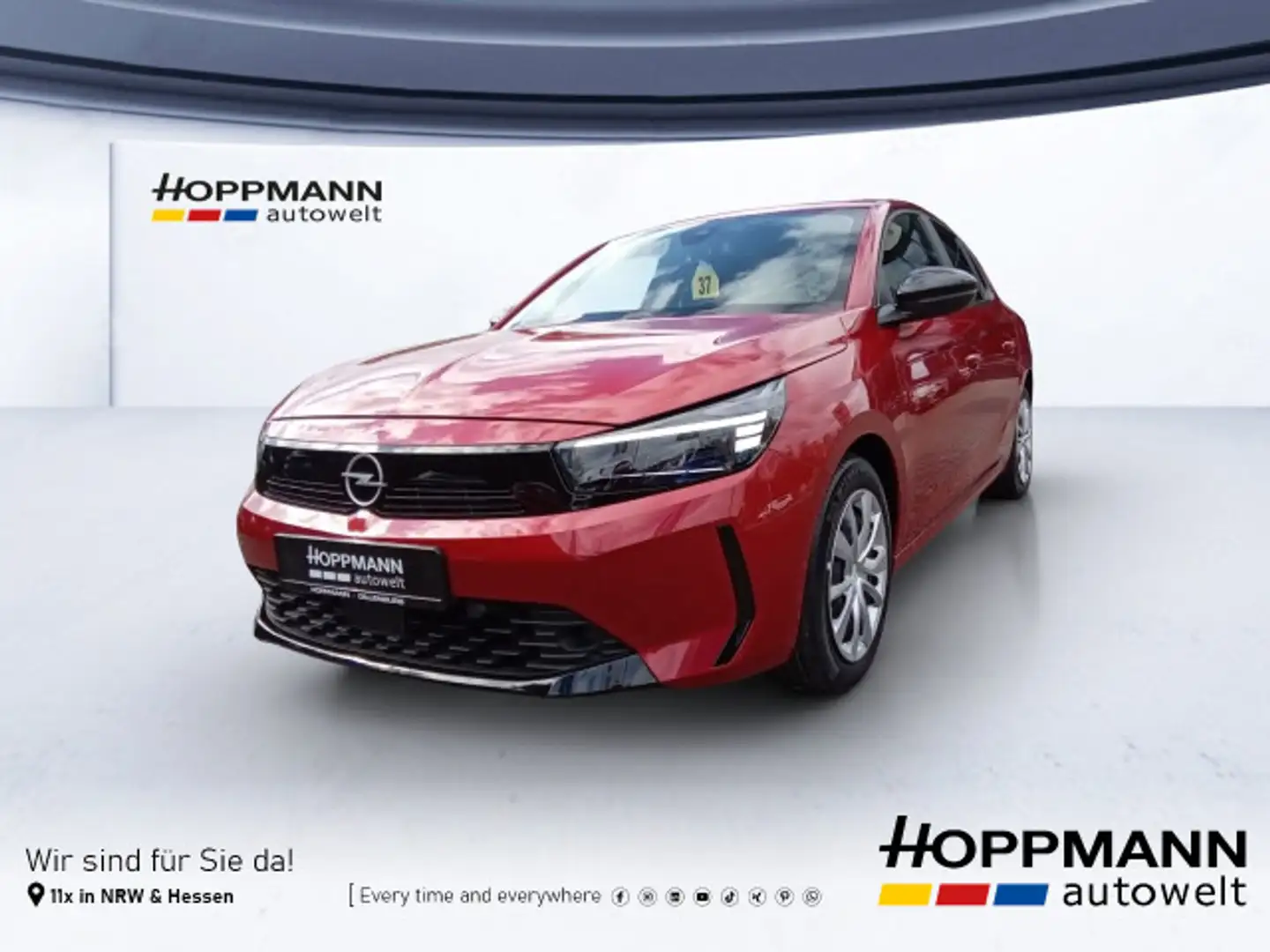 Opel Corsa edition, 75 PS Rojo - 1