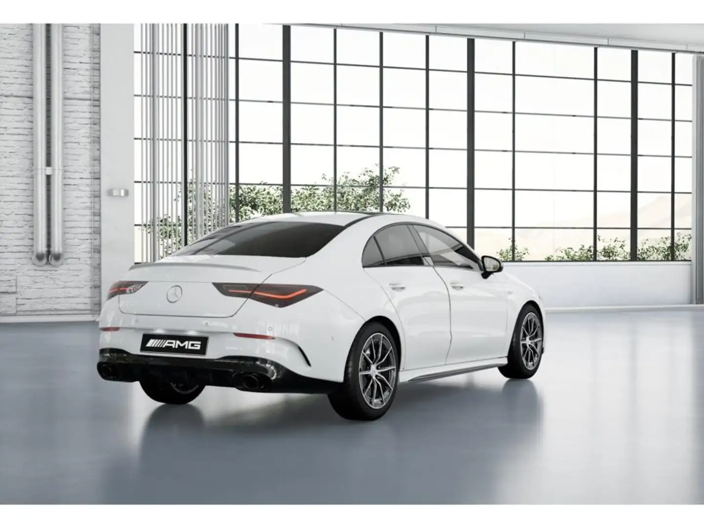 Mercedes-Benz CLA 35 AMG 4M Coupé Pano/Burm/Night/Totw/MBeam Blanco - 2