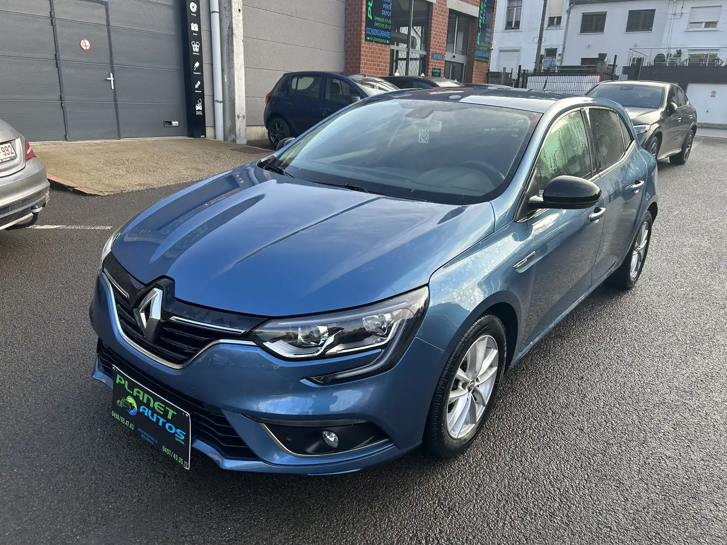 Renault Megane 1.2 TCe  5 PORTES GPS AIRCO GARANTIE 12 MOIS Blau - 1