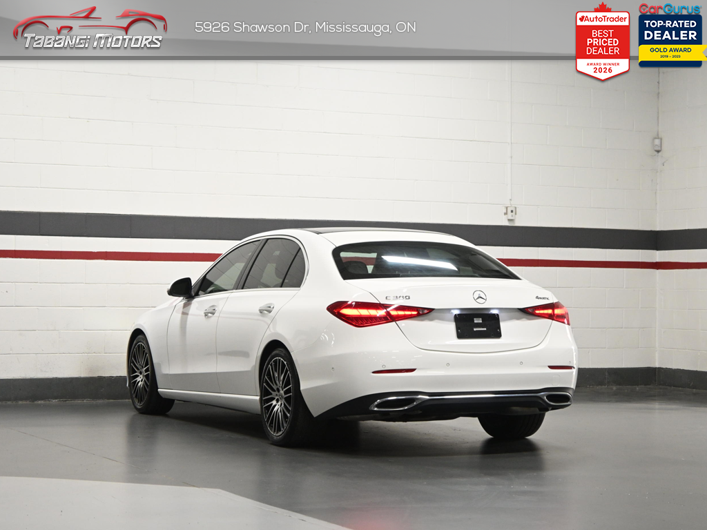 2022 Mercedes-Benz C-Class Sedan 300 4MATIC 360CAM Panoramic Roof Navigation
