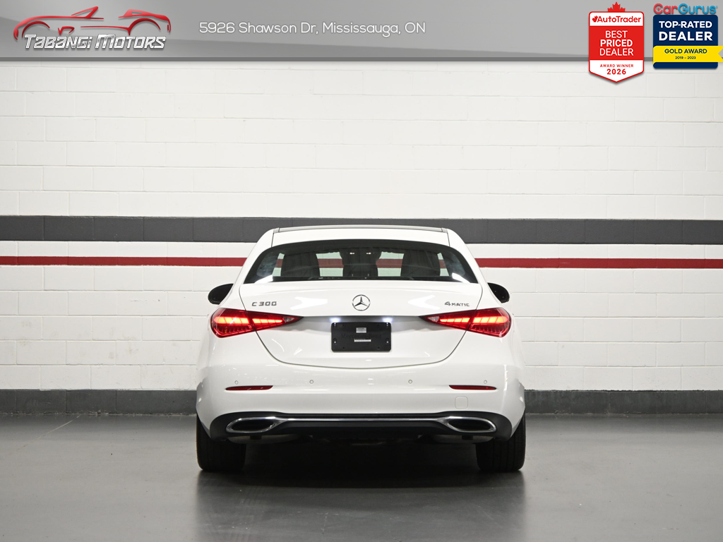 2022 Mercedes-Benz C-Class Sedan 300 4MATIC 360CAM Panoramic Roof Navigation