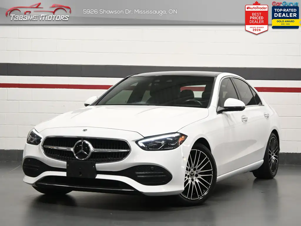 2022 Mercedes-Benz C-Class Sedan 300 4MATIC 360CAM Panoramic Roof Navigation