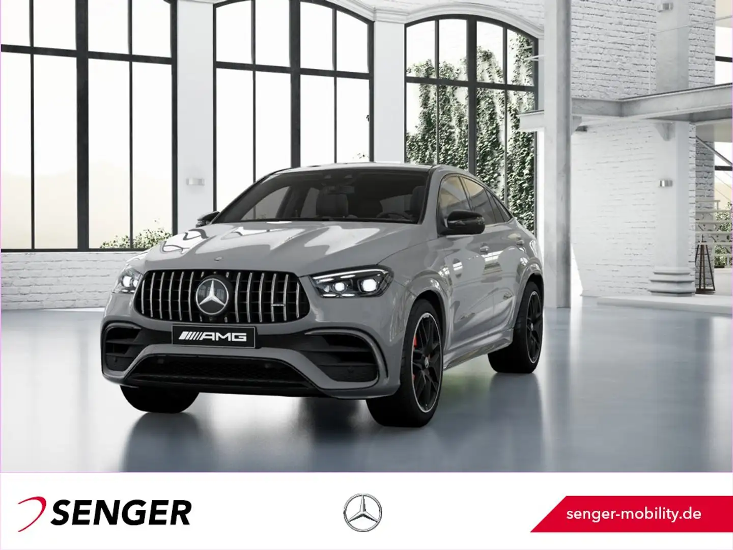 Mercedes-Benz GLE 63 AMG S 4M+ Coupé Panorama Multibeam 360°-K Gri - 1