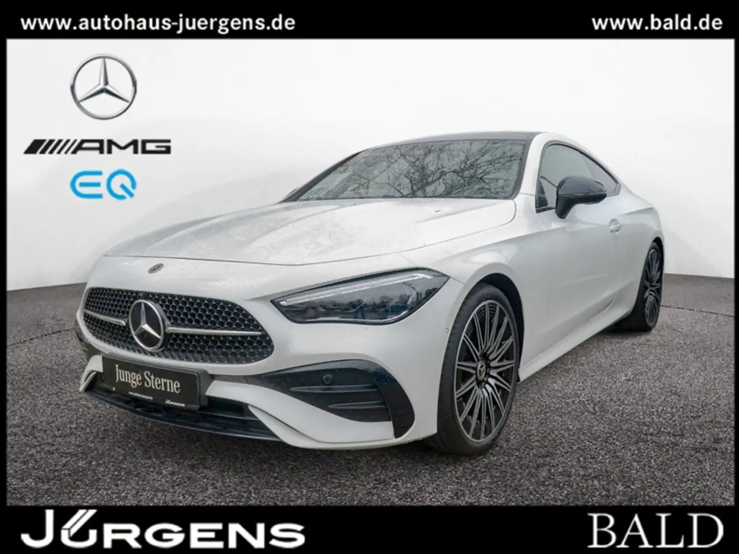 Mercedes-Benz CLE 220 d Coupé AMG-Sport/Pano/Burm/Sitzklima/20 Weiß - 1