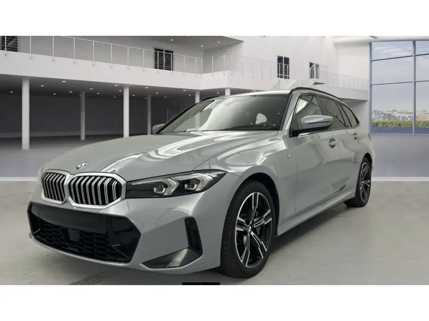 BMW 330 330iA xDrive M-Sport Touring 245CV*Attelage*Hayon* Gris - 1