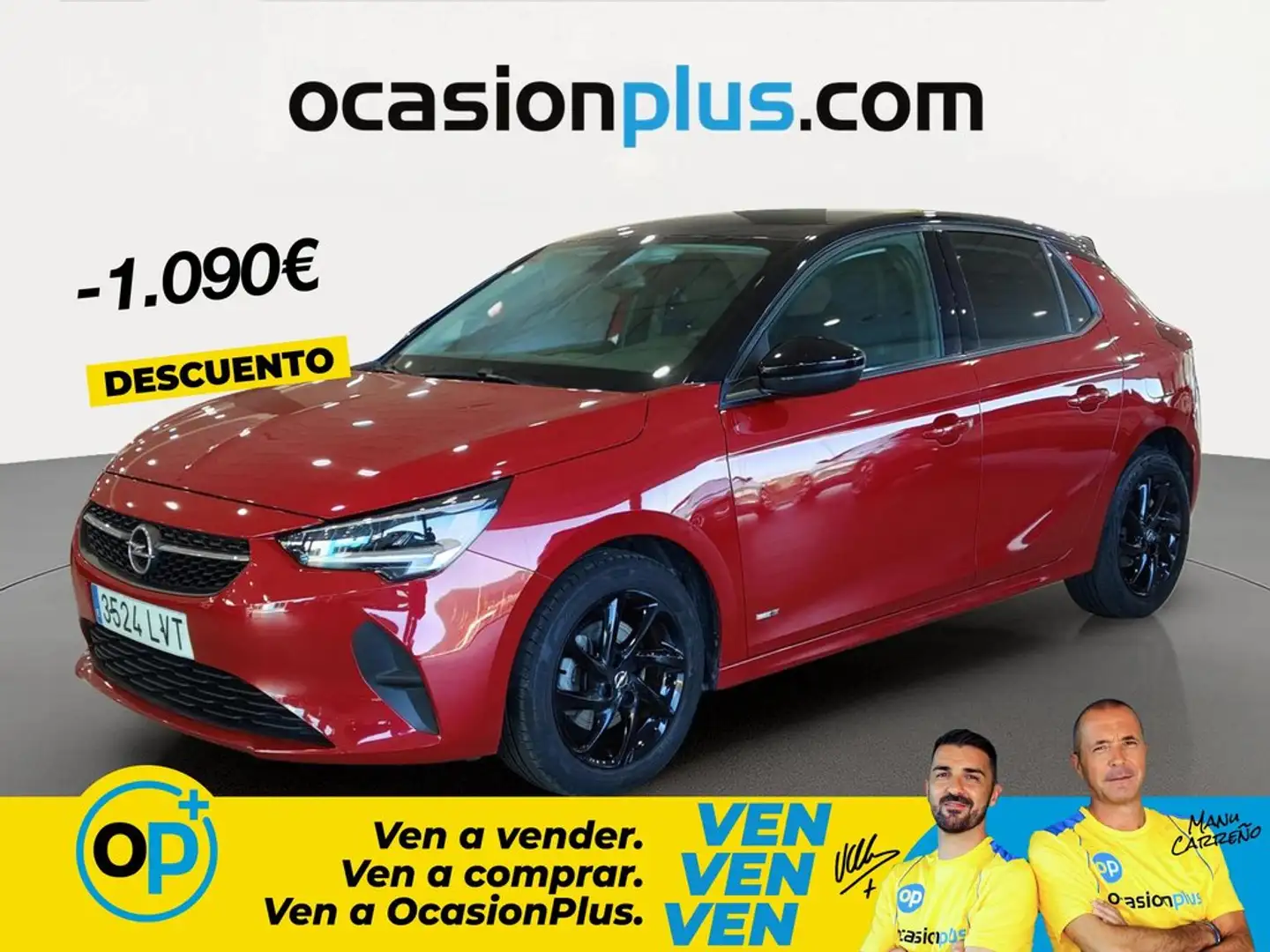 Opel Corsa 1.2T XHL S/S Elegance 100 Rojo - 1