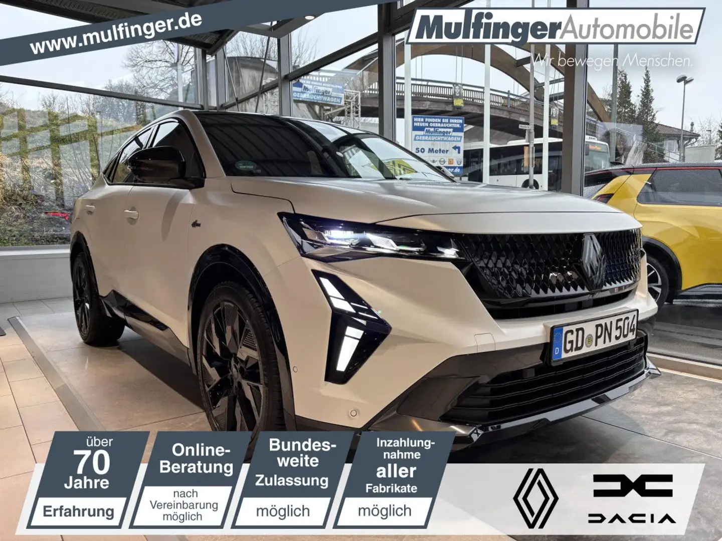Renault Rafale Esprit Alpine E-Tech Full Hybrid 200 Bluetooth LED Білий - 1