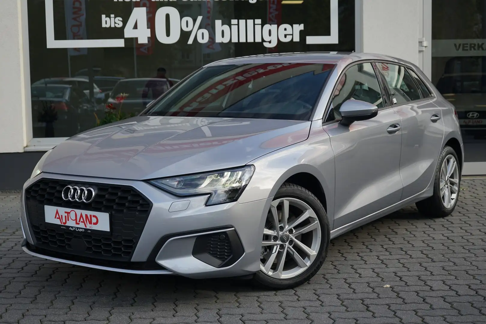 Audi A3 Sportback 35 TDI LED Navi Virtual Cockpit Argento - 2