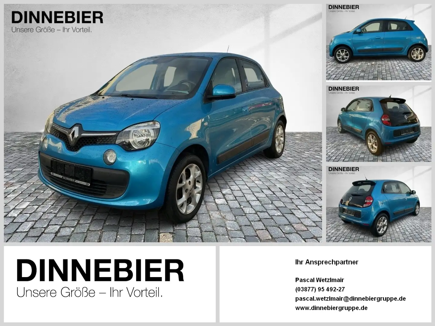 Renault Twingo Dynamique SoundSys Blauw - 1