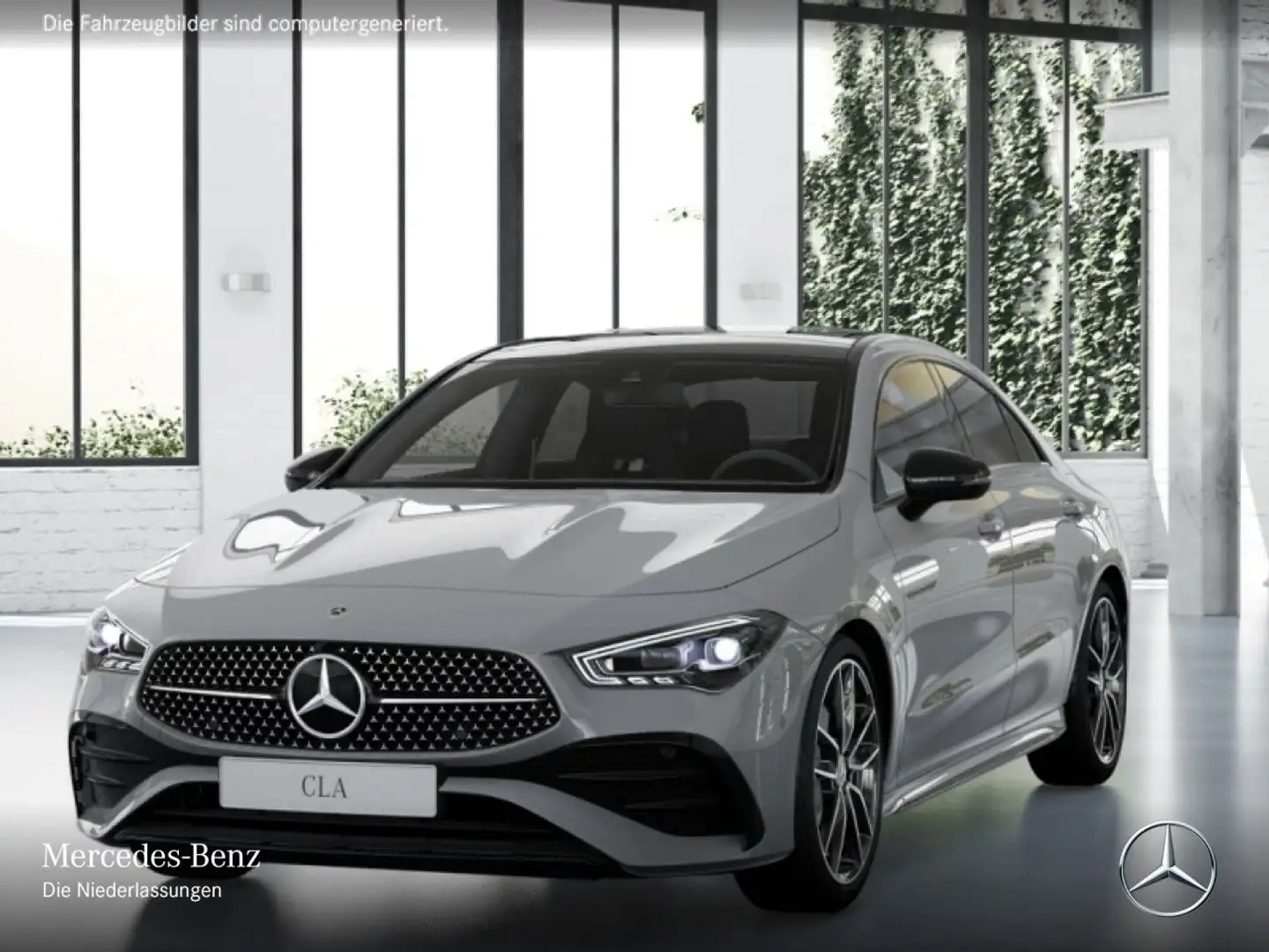 Mercedes-Benz CLA 220 4M AMG+NIGHT+PANO+AHK+MULTIBEAM+KAMERA+8G Gris - 2