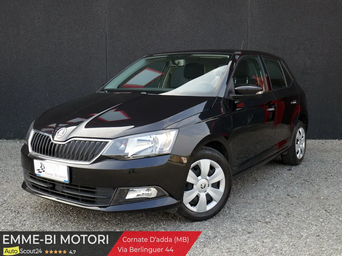 Skoda Fabia Fabia 1.0 MPI 75 CV Ambition Noir - 1