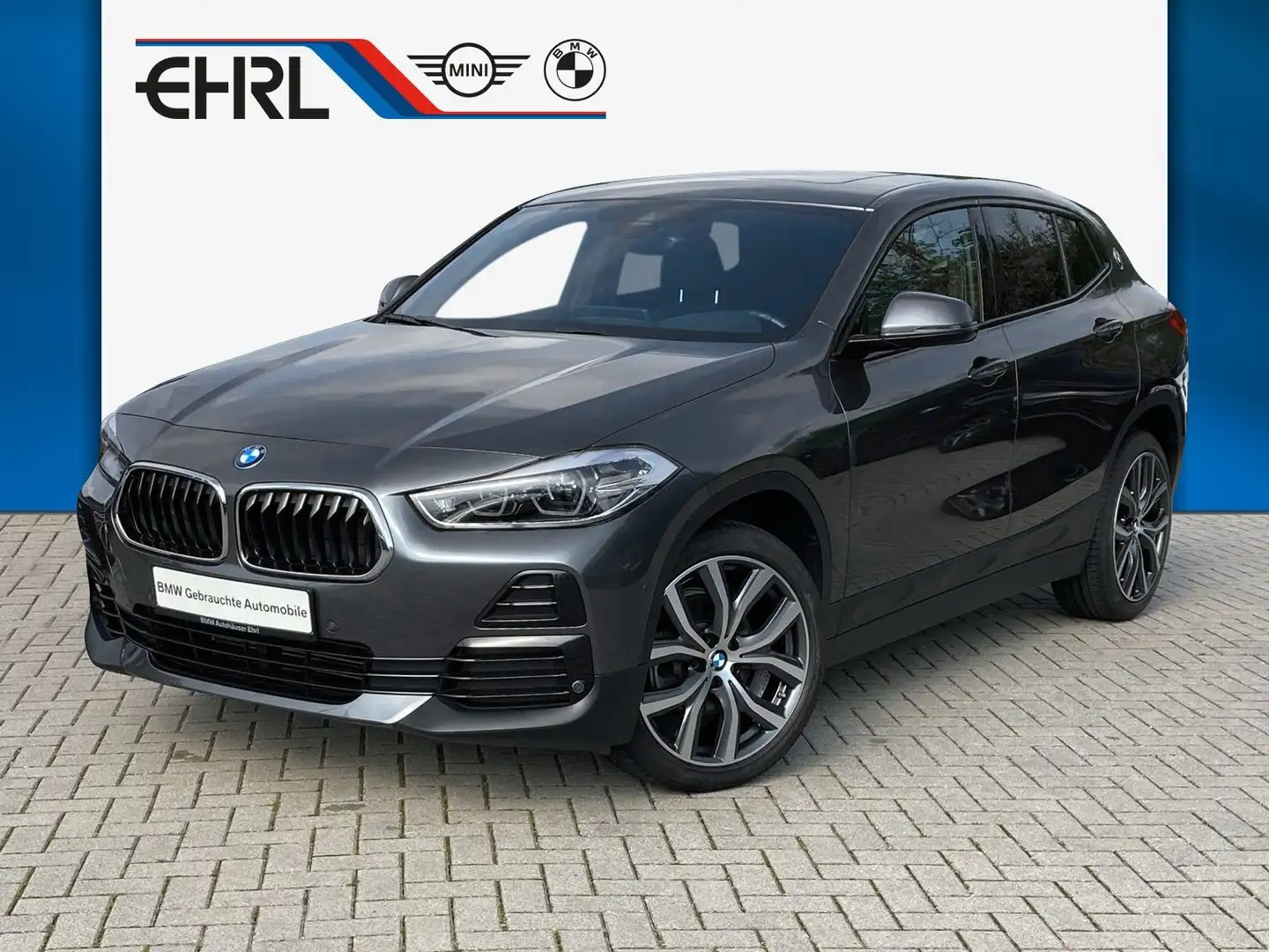 BMW X2 sDrive18i Head-Up DAB LED Pano.Dach RFK Shz Grau - 1