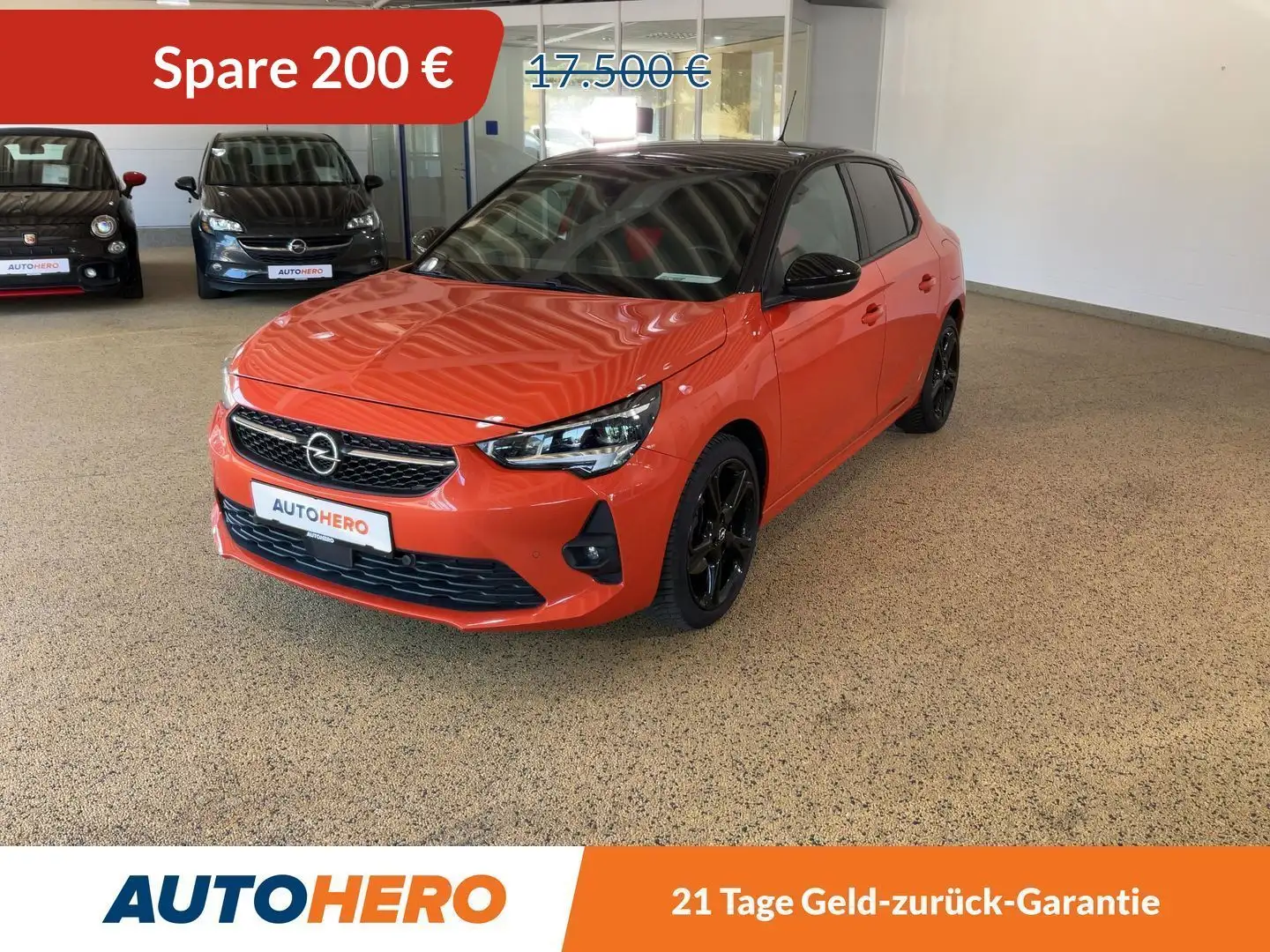 Opel Corsa 1.2 Turbo GS Line Aut.*LED*TEMPO*CAM*PDC*SHZ*KLIMA Orange - 1