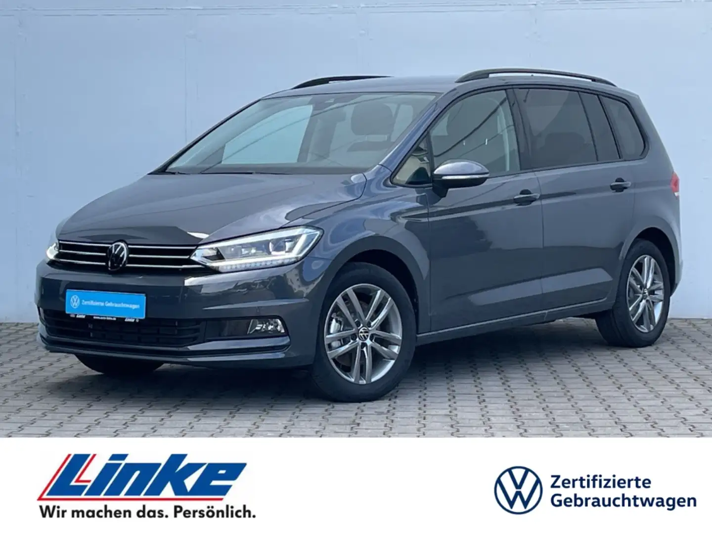 Volkswagen Touran 1.5 TSI DSG Comfortline Kamera/LED/ACC/Keyless/el. Grau - 1