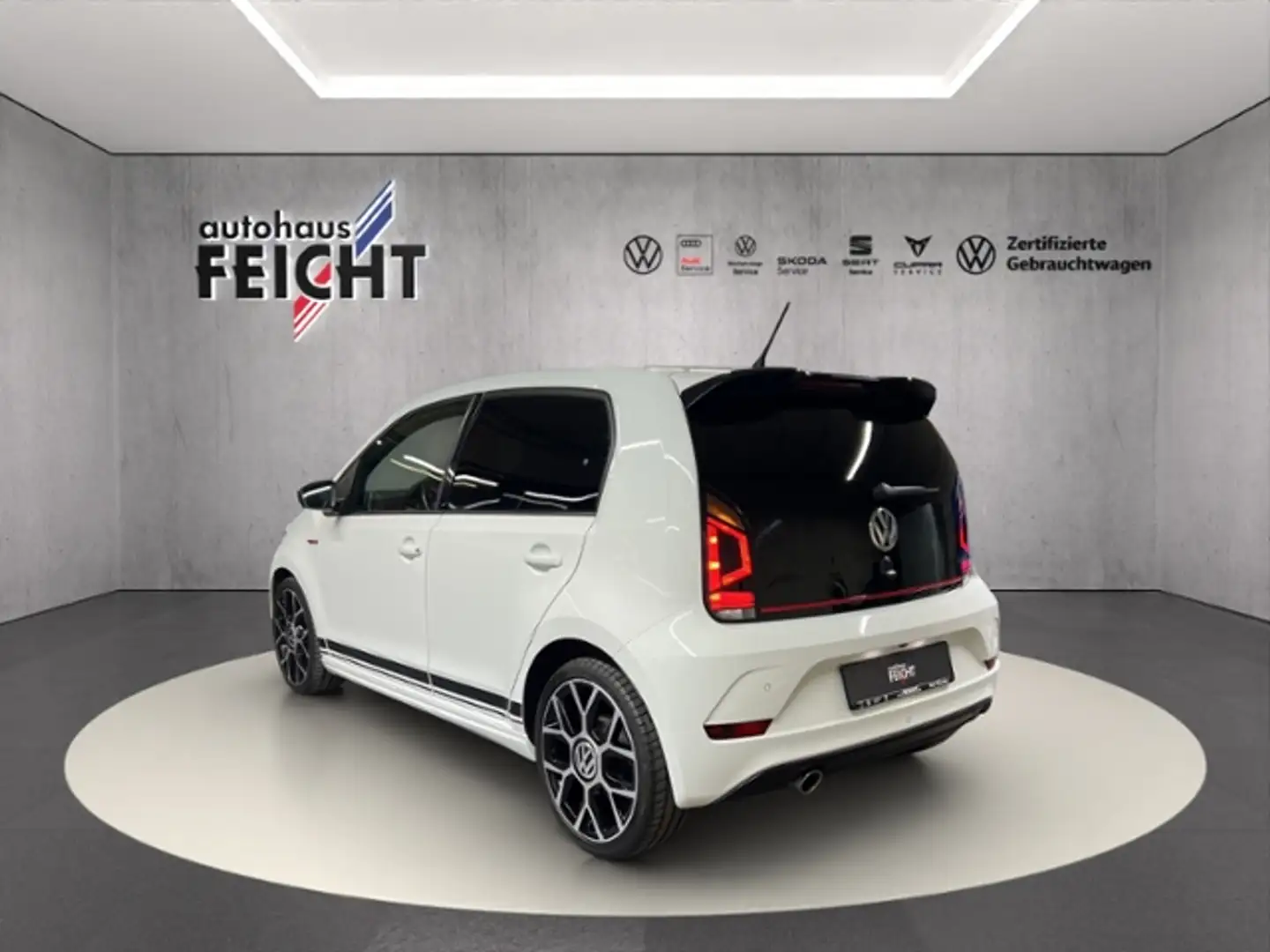 Volkswagen up! GTI 1.0 TSI MAPS&MORE+RFK+SITZH.+CLIMATRONIC Wit - 2