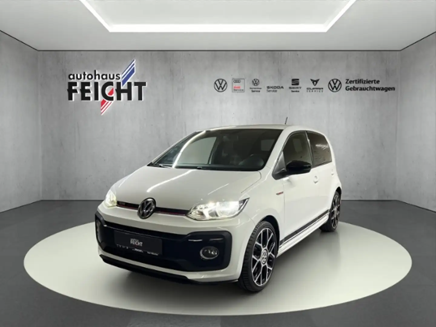 Volkswagen up! GTI 1.0 TSI MAPS&MORE+RFK+SITZH.+CLIMATRONIC Wit - 1