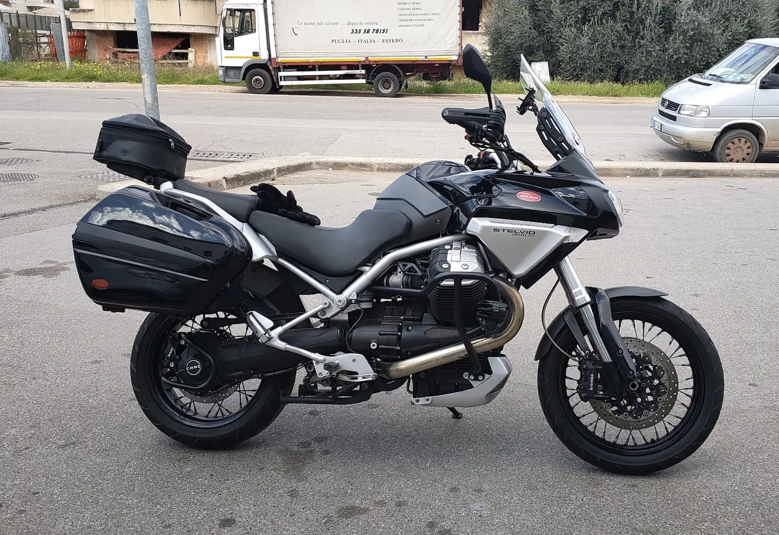 Moto Guzzi Stelvio 1200 4v Fekete - 1