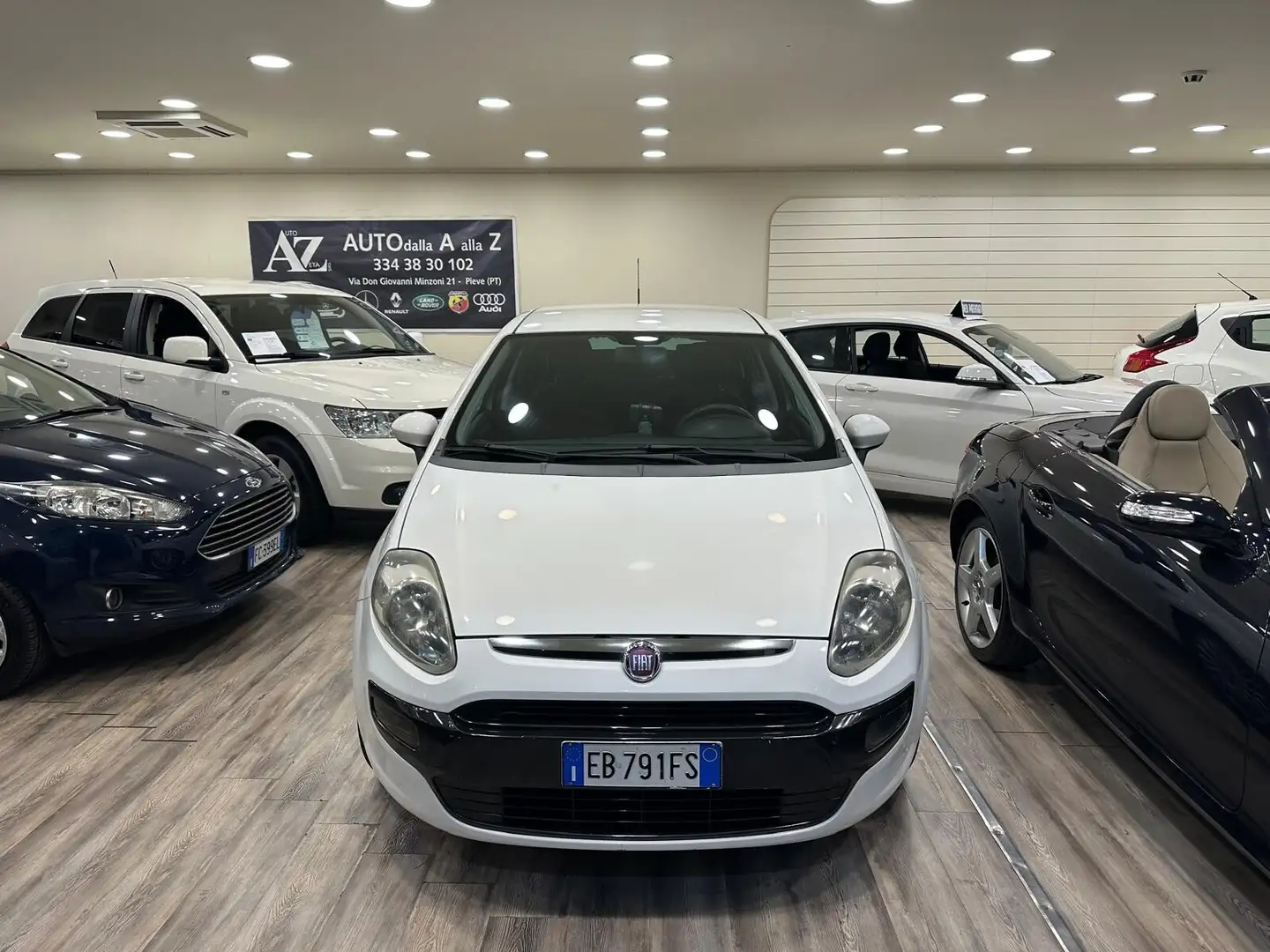 Fiat Punto Evo Punto Evo 1.3 Mjt 75 CV 5 porte Dynamic Bianco - 1