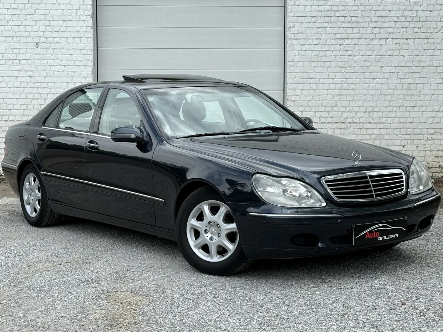 Mercedes-Benz S 320 Long *1ère main*Full*Carnet*Carpass* Blauw - 1