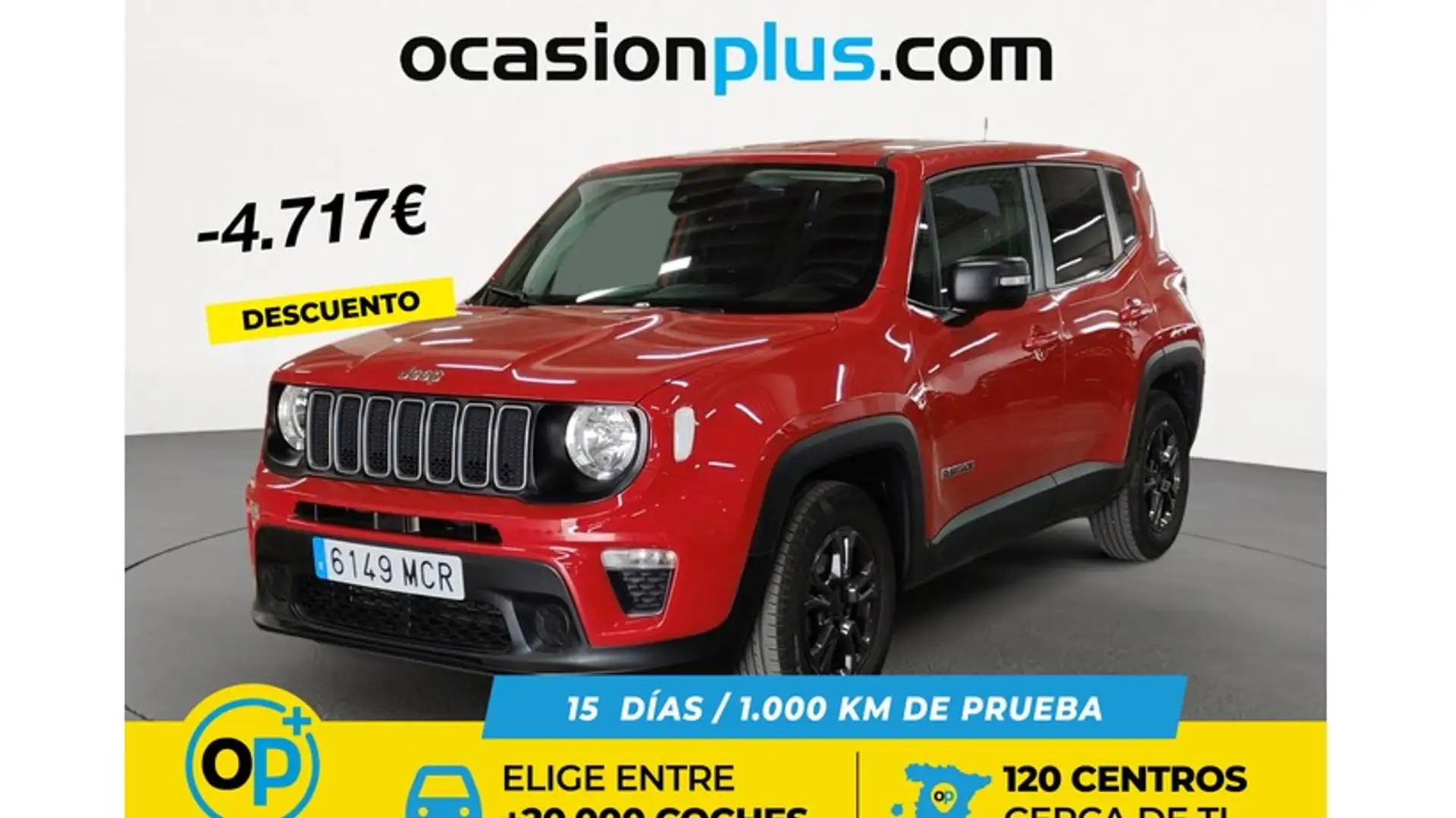 Jeep Renegade 1.0 Longitude 4x2 Rouge - 1