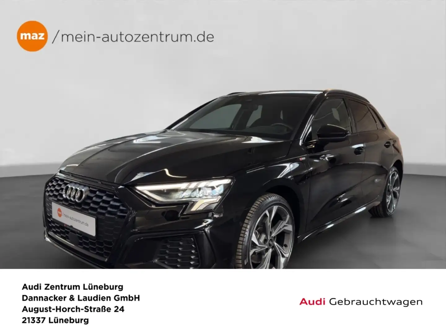 Audi A3 Sportback 40 1.4 TFSI e S line Alu LED Navi ACC Vi Noir - 1