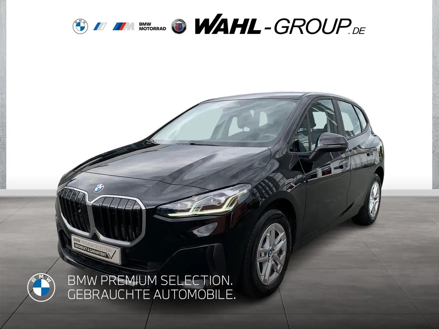 BMW 218 d Active Tourer Adapt LED Navi SHZ ActiveGuard Schwarz - 1