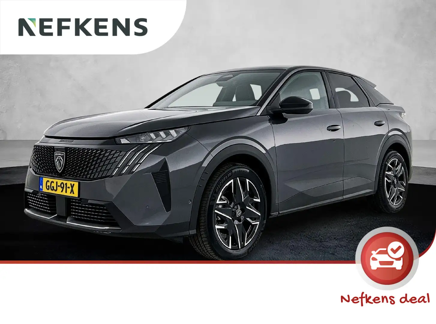 Peugeot 3008 1.2 Hybrid 136 GT | Navigatie | Rondomzicht Camera Grijs - 1