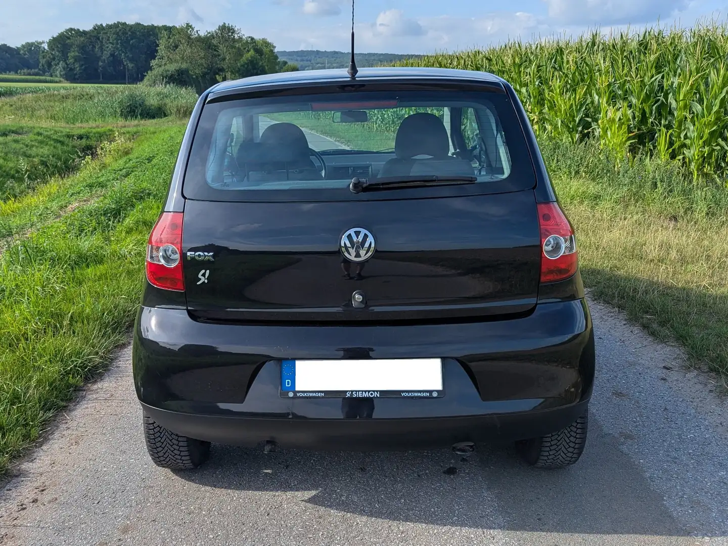 Volkswagen Fox Rentner | 1. Hand | nur 37.000 km | TÜV neu Schwarz - 2