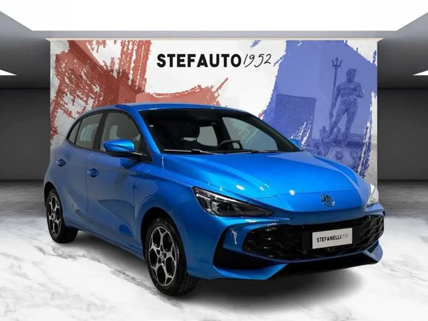 MG MG3 3 ICE Comfort Benzina - Como Blue - Tessuto Albastru - 1