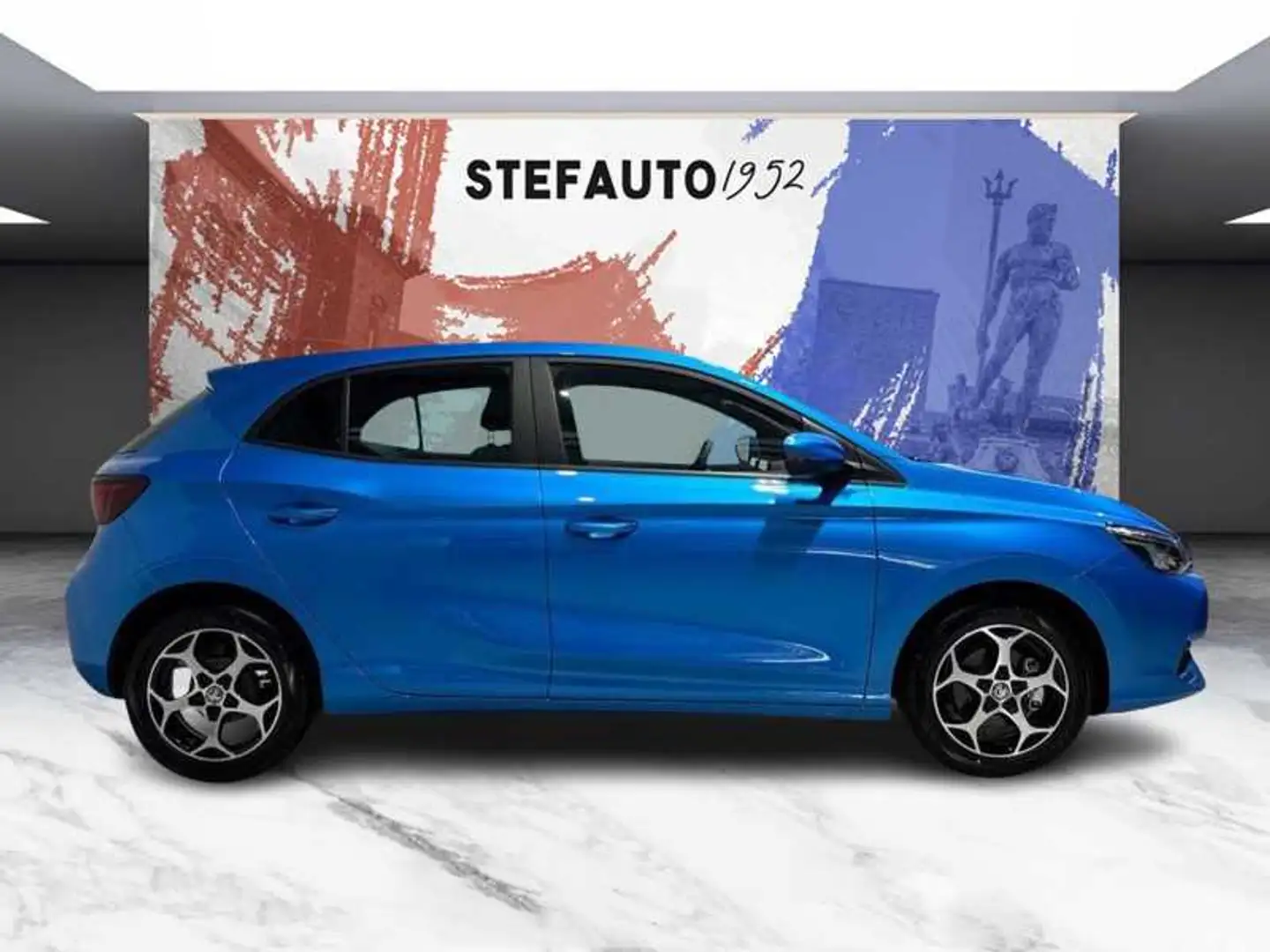 MG MG3 3 ICE Comfort Benzina - Como Blue - Tessuto Albastru - 2