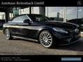 Mercedes-Benz C 200 C200CABRIO AMG+LEDERBRAUN 360+BURME+TOTW+MEMO+19 Schwarz - thumbnail 3
