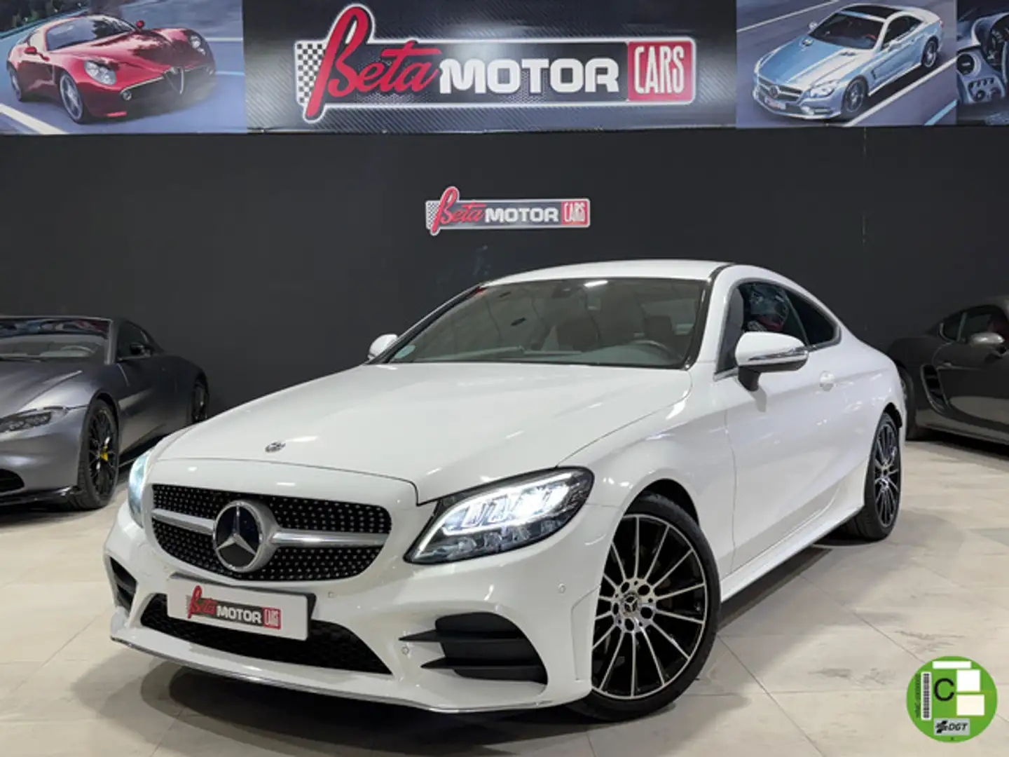 Mercedes-Benz C 220 Coupé 220d 9G-Tronic Blanco - 1