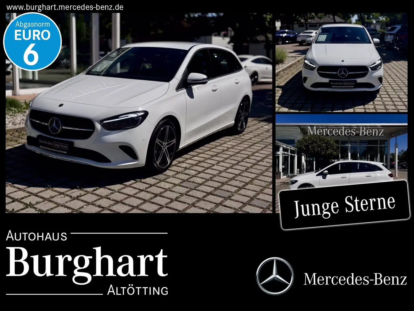 Mercedes-Benz B 200 B 200 Progressive/Line/Advanced/MBUXPremium/LED Weiß - 1