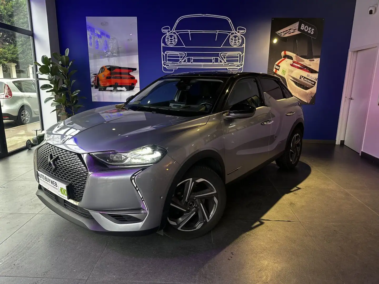 DS Automobiles DS 3 DS3 CROSSBACK PureTech 155 EAT8 OPERA / Siege chau Сірий - 1