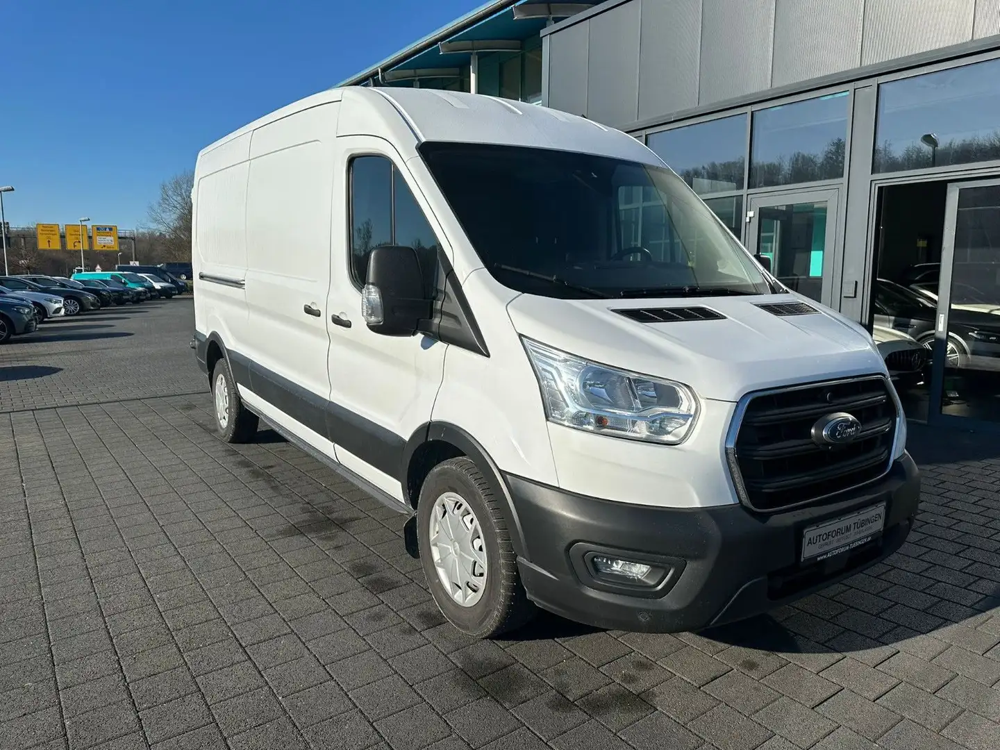Ford Transit TRANSIT 350 L3H2 *AUTOM*LADEFLÄCHE klimatisiert Weiß - 2