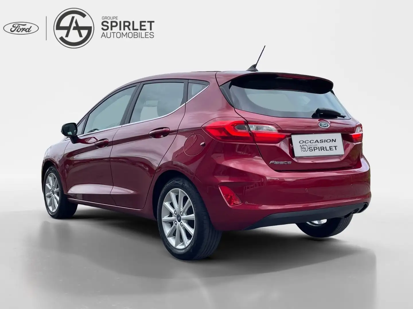 Ford Fiesta Titanium-Approved 24 mois Red - 2