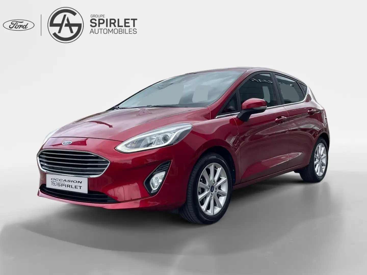 Ford Fiesta Titanium-Approved 24 mois Red - 1