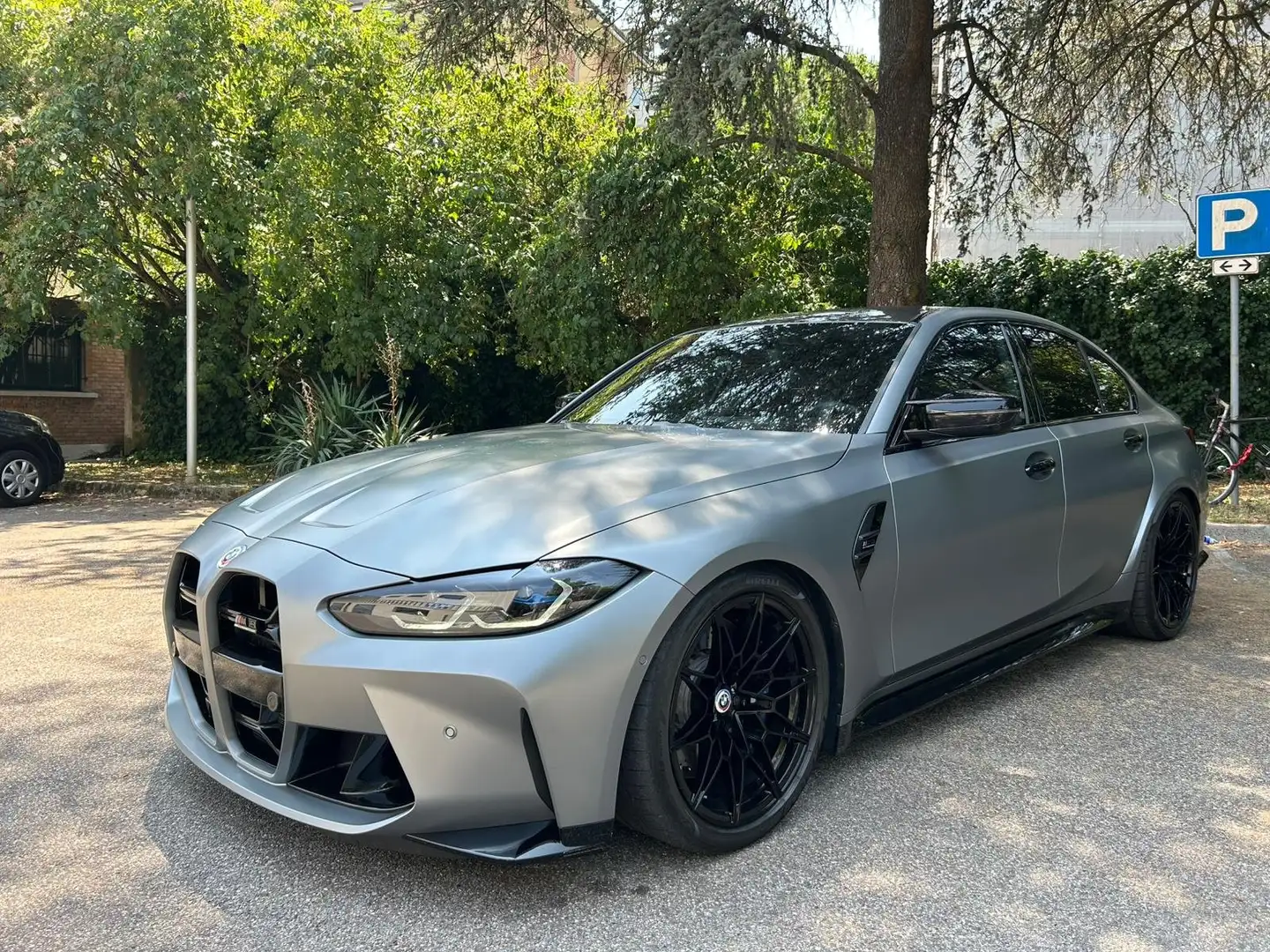 BMW M3 M3 G80 Berlina 3.0 Competition M xdrive auto Grigio - 1