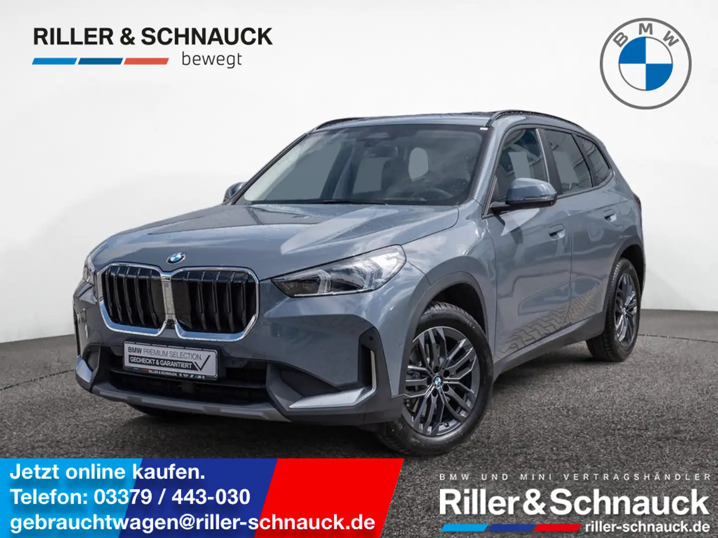 BMW X1 sDrive 20i KAMERA NAVI ACC HUD LED 360° Grigio - 1