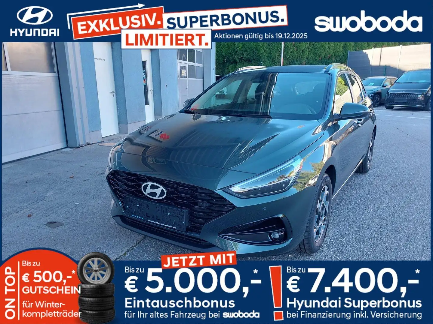 Hyundai i30 Kombi - PD GO 1.5 DPI c5kg1 Grün - 1