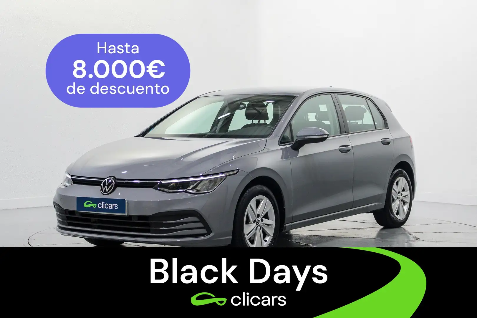 Volkswagen Golf 1.5 TSI Life 96kW Gris - 1