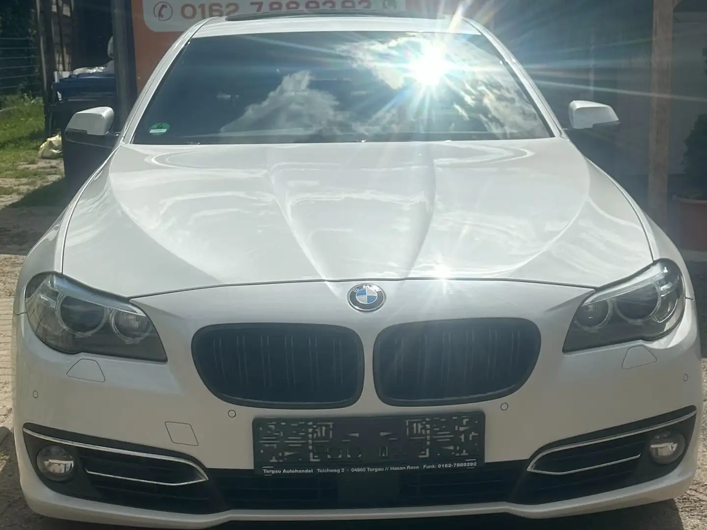 BMW 530 d /TÜV-03-27/SHZ./SHK./Navi/EURO-6/Xenon. Weiß - 2