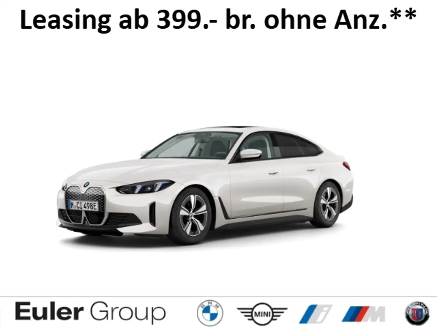 BMW i4 eDrive40 GC Pano AHK adLED HUD PA+ DA-Prof HiFi Weiß - 1