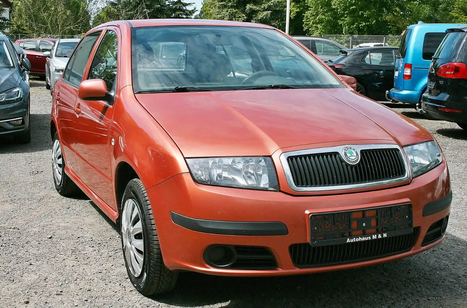 Skoda Fabia Cool Edition+Klima+AHK Orange - 1